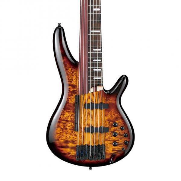 Custom Ibanez SRAS7-DEB, Hybrid Bass Guitar, Dragon Eye Burst #1 image