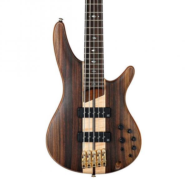 Custom Ibanez SR1805-NTF SR Premium 5 String Bass Guitar, Natural Flat #1 image
