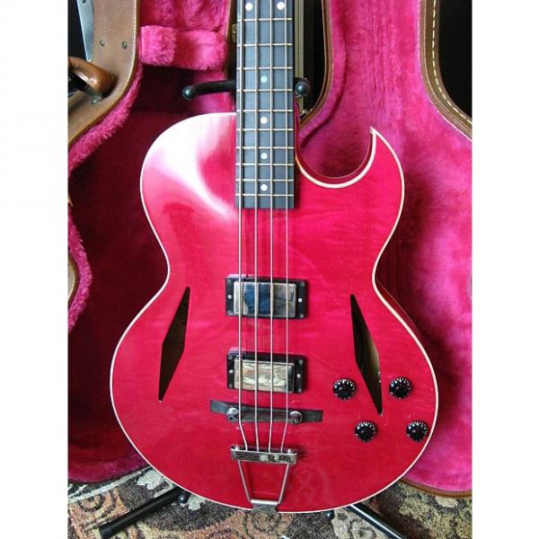 Custom Gibson EB-650 Bass USA 1991 Trans Purple Semi-Hollow body #1 image