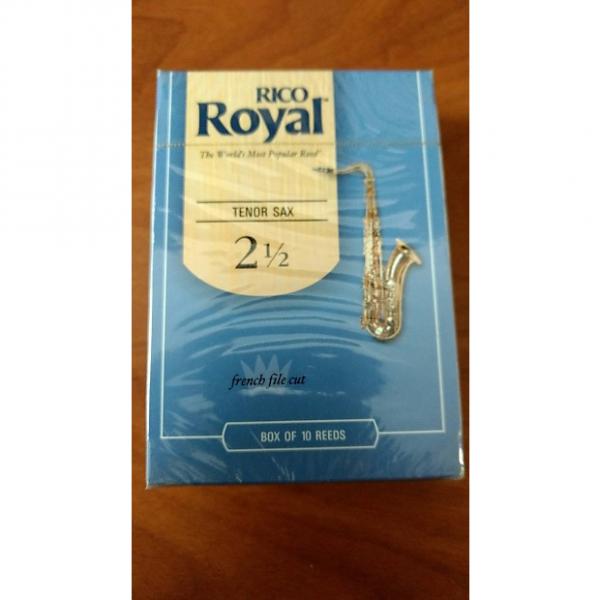 Custom Rico Royal  #2-1/2 Tenor Saxophone Reeds #1 image