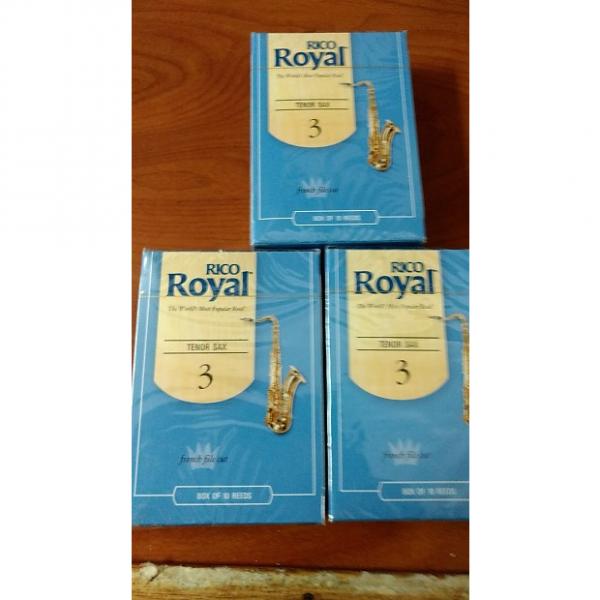 Custom Rico Royal #3 Tenor Saxophone Reeds #1 image