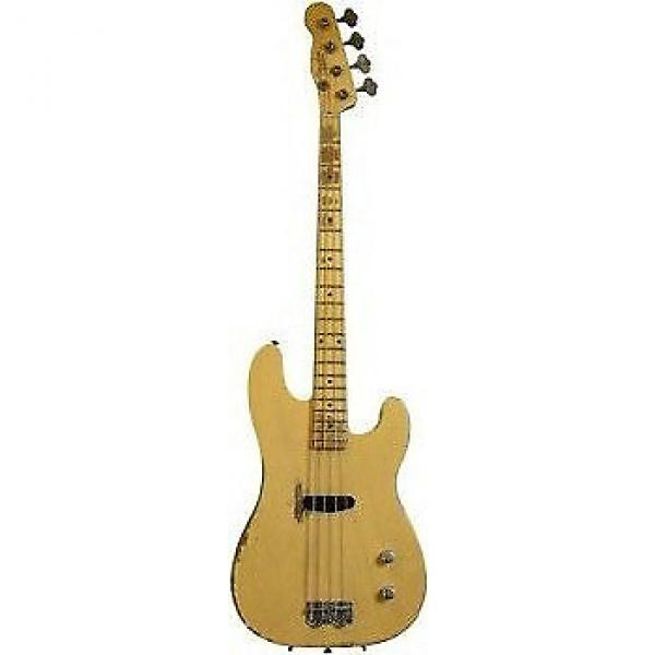 Custom Fender Custom Shop Dusty Hill Signature Precision Bass - Nocaster Blonde (0158602899) #1 image