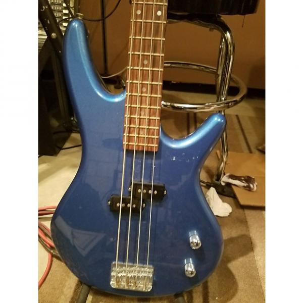 Custom Ibanez Gio GSR-100 4-String Bass Guitar - Soda Blue Finish (Includes Gig Bag And Strings) #1 image