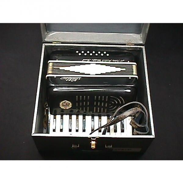 Custom Vintage Italian Made Noble 12 Bass Accordion in  Original Case  &amp; Ready to Play as-is #1 image