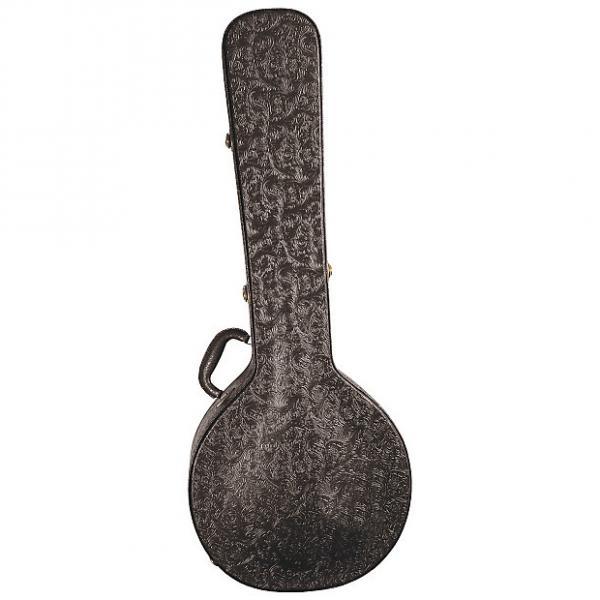 Custom Stone Case Co. Western Hard Shell Banjo Case With Hygrometer #1 image