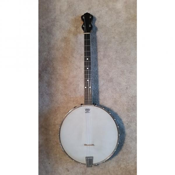 Custom Lyon and Healy American Conservatory  Washburn Style E Tenor Banjo 1923-1925 Mahogany #1 image