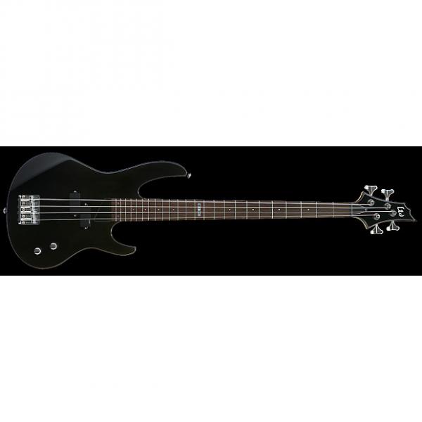 Custom LTD B-10 KIT BLK B Series Bass Guitar Bass Kit with Bag Maple Neck with Rosewood Fingerboard Black F #1 image