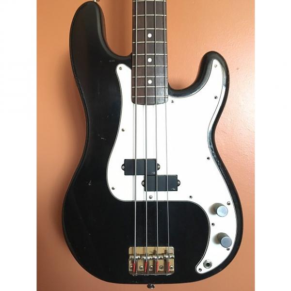 Custom Squier SQ Precision Bass 1983 Black #1 image