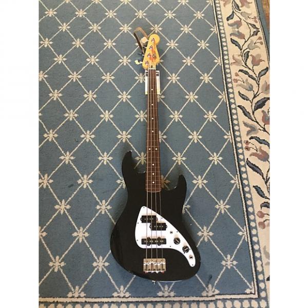 Custom Fender JP-90 Bass (Made Fretless) 1990 Black #1 image