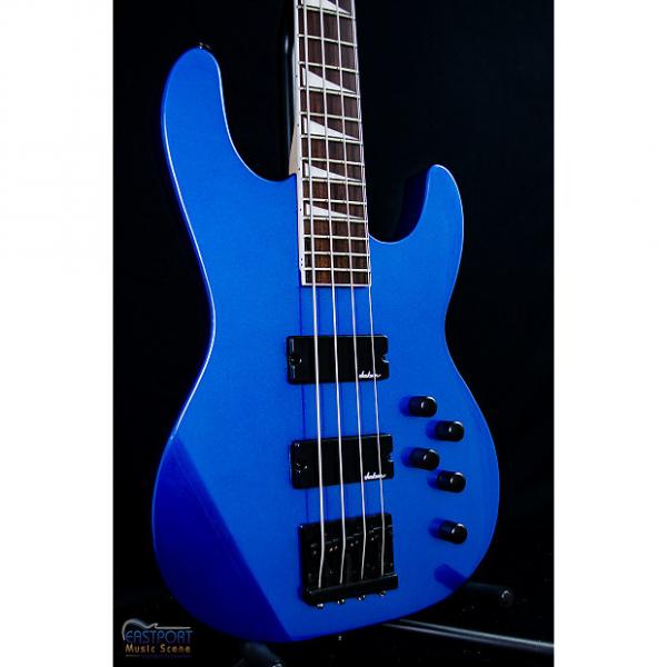 Custom Jackson JS3 Concert Bass in Metallic Blue #1 image
