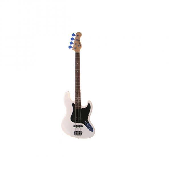 Custom Full Size 4 String 46&quot; Jazz J Electric Bass Guitar and Amplifier Pack with Free Gig Bag and Accessor #1 image