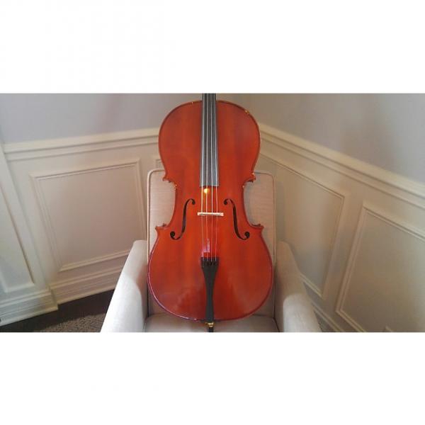 Custom Cremona SC-175 4/4 Premier Student Cello w/ Case &amp; Bow #1 image