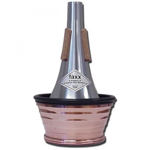 Custom Faxx Trumpet Aluminum Cup Mutes with Copper Bottom, Removable Cup #1 image