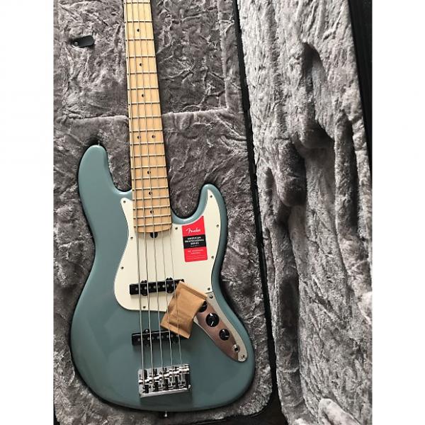 Custom Fender American Pro Jazz Bass V 2017 Sonic Gray #1 image