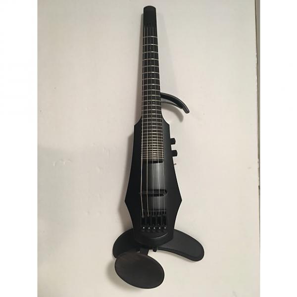 Custom NS Design Fretted Black 5-String Electric Violin #1 image