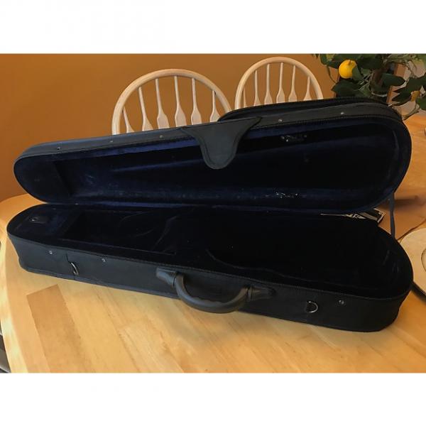 Custom 4/4 Full Size Violin Case Black #1 image