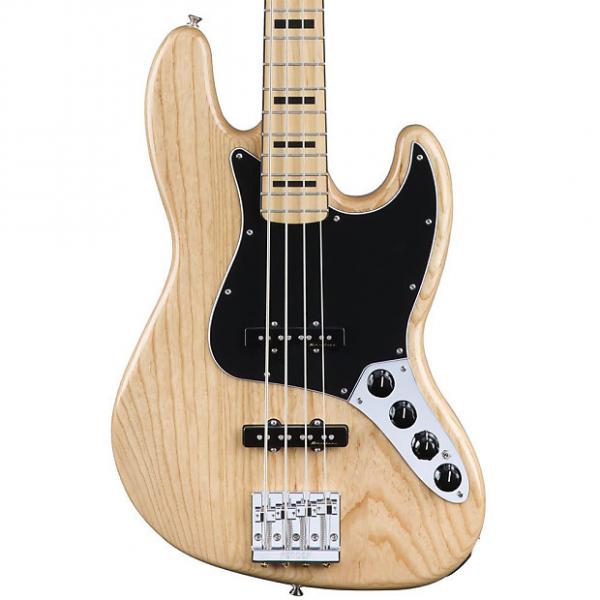 Custom Fender Deluxe Active Jazz Bass - Maple - Natural #1 image