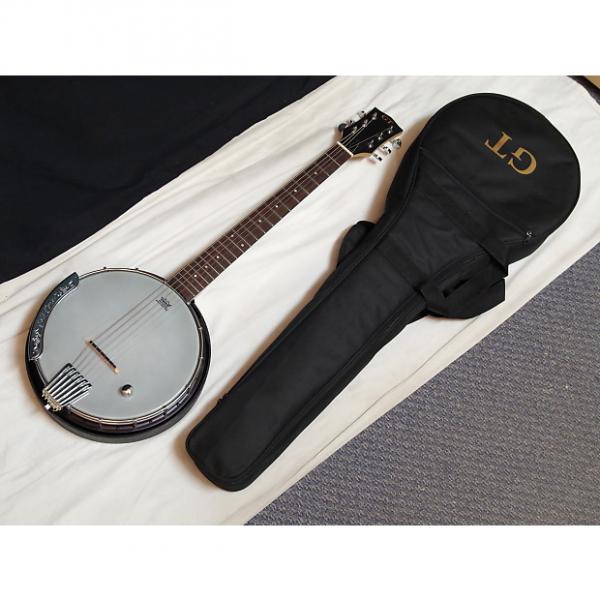 Custom GOLD TONE AC-6+ ELECTRIC 6-string Composite Resonator BANJITAR banjo GUITAR wBAG #1 image