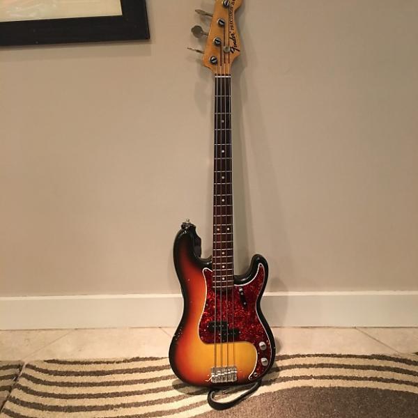 Custom Fender Precision Bass 1969 Sunburst #1 image