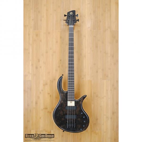 Custom Elrick Gold Series e-Volution 4 String Bass Burled Redwood #1 image