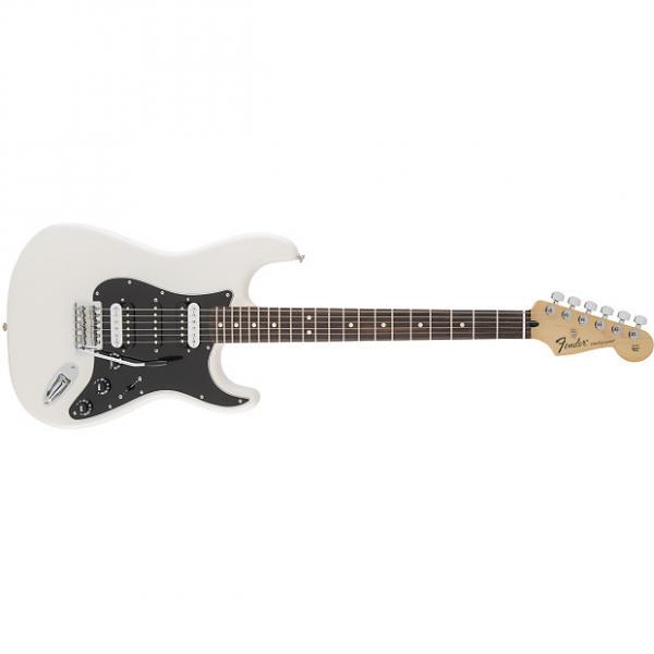 Custom Fender Standard Stratocaster® HSH Rosewood Fingerboard, Olympic White #1 image