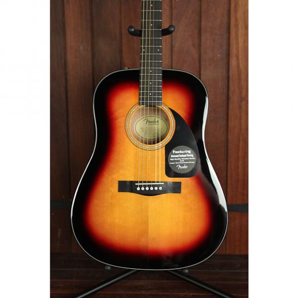Custom Fender CD-60 Dreadnought Acoustic Guitar Sunburst #1 image
