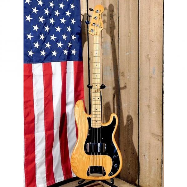 Custom Vintage 1978 Fender Precision Bass w / Original Case! Natural Finish! #1 image