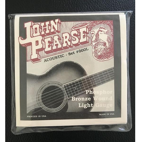 Custom John Pearse #600L Light Gauge Acoustic Guitar Strings (.012-.053) Phosphor Bronze #1 image