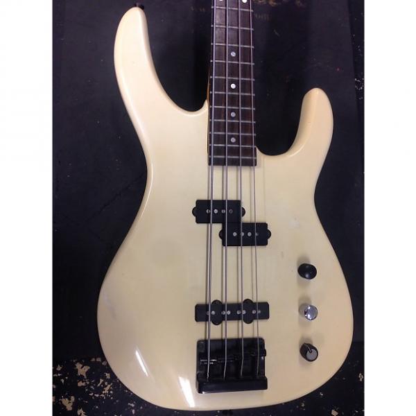 Custom Fender  Squier &quot;E&quot; Series Bass Black / Cream #1 image