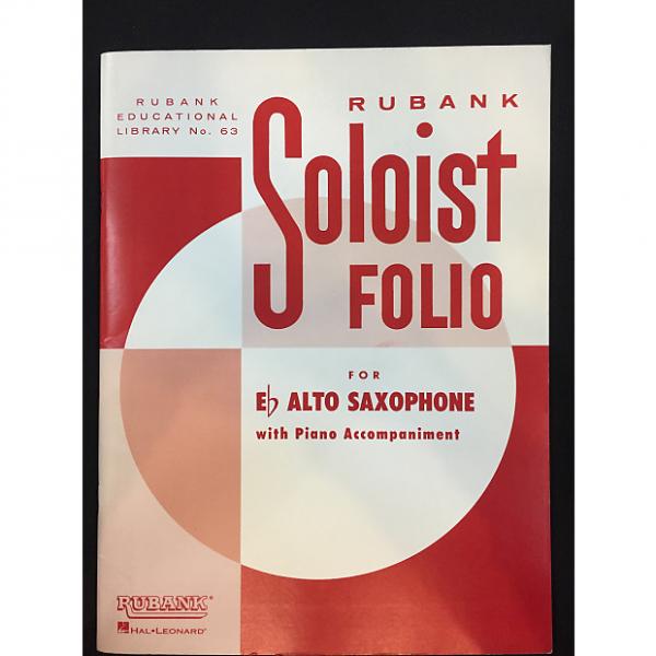 Custom Rubank Soloist Folio For Eb Alto Saxophone #1 image