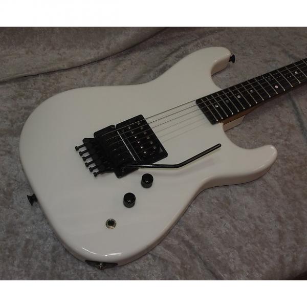 Custom 1987 USA Jackson San Dimas electric guitar snow white w/ Duncan Custom 5 &amp; case #1 image