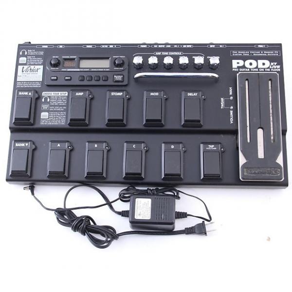 Custom Line 6 Pod XT Live Multi-Effects Pedal &amp; Power Supply PD-4001 #1 image
