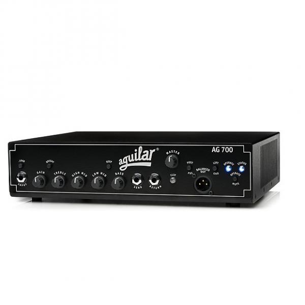 Custom Aguilar AG-700 700W Bass Guitar Solid State Single Channel Amplifier Amp Head #1 image