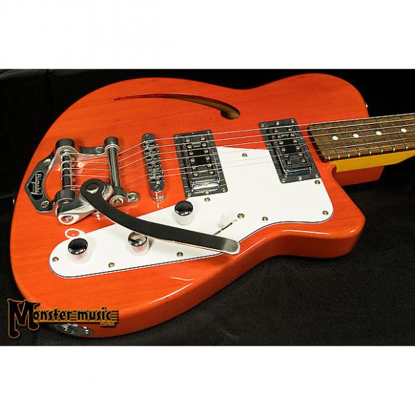 Custom Reverend Flatroc Prototype 2005 Rock Orange #1 image