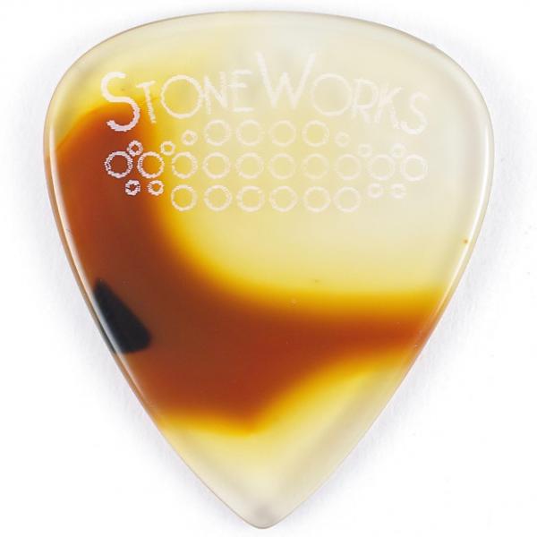 Custom Condor Agate - Stone Guitar Pick #1 image