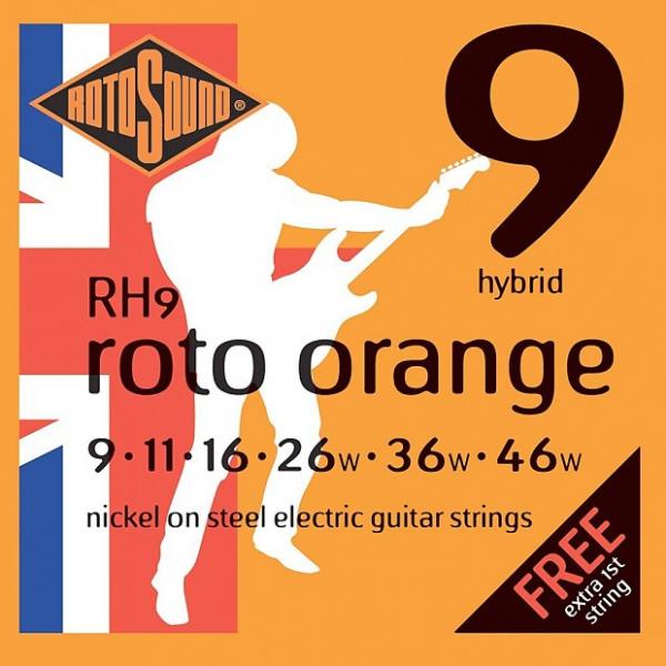 Custom Rotosound RH9 Nickel Hybrid Electric Guitar Strings 9-46 #1 image