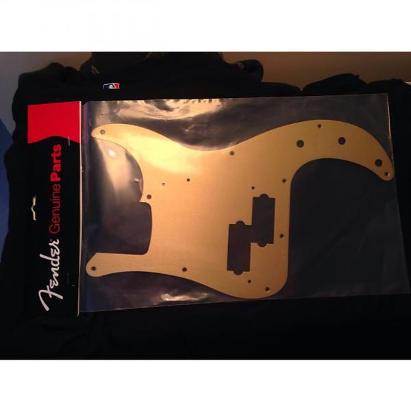 Custom Fender 57 P bass gold anodized pickguard Gold #1 image