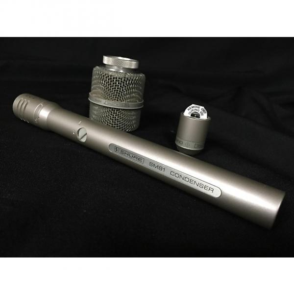 Custom Shure SM-81 Condenser Microphone 2000? Silver #1 image