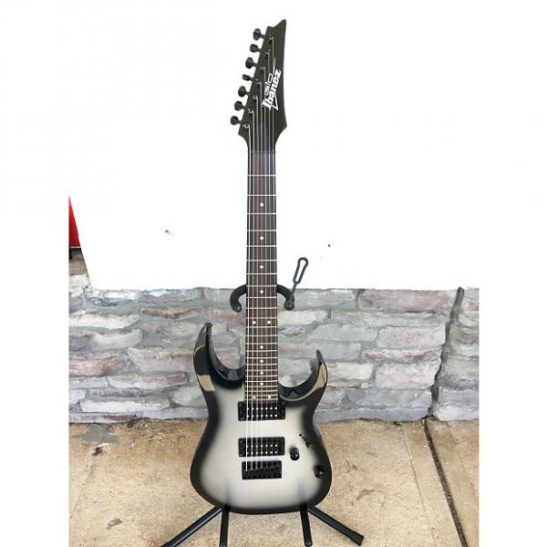 Custom Ibanez GRG7221 GIO 200 RG Series 7-String HH Electric Guitar Silverburst #1 image