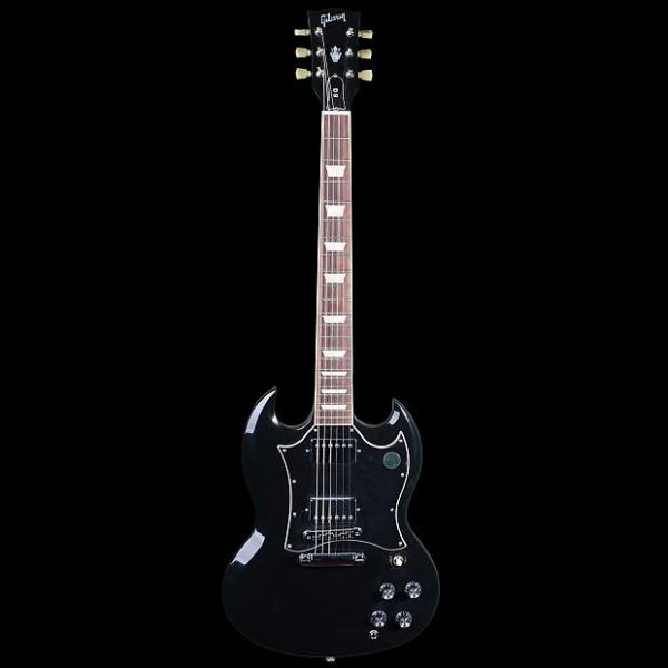 Custom Gibson SG Standard Electric Guitar Ebony with Case - Pre Owned in Excellent Condition #1 image