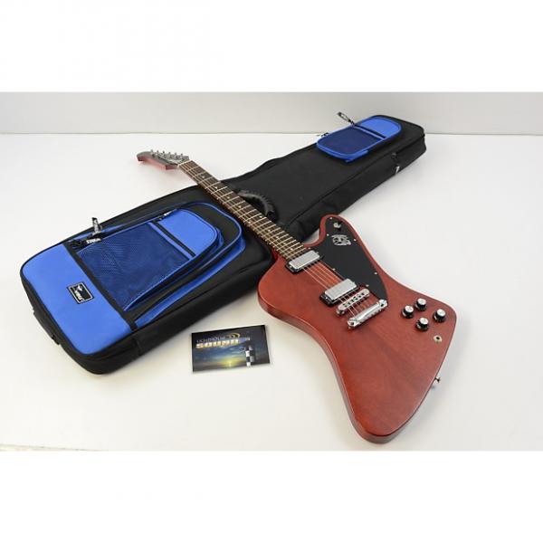 Custom 2012 Gibson Firebird Studio '70s Tribute Guitar - Satin Cherry w/Gig Bag #1 image