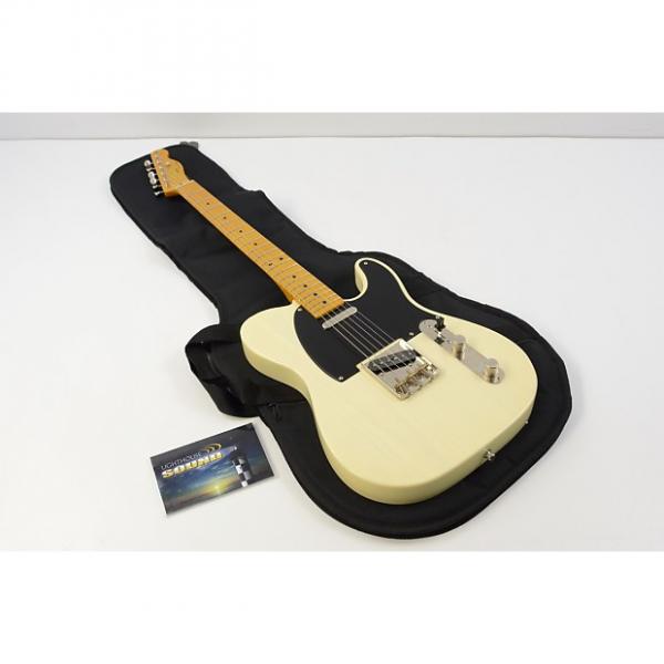 Custom Squire Classic Vibe '50s Telecaster Electric Guitar - Vintage Blonde w/Gig Bag #1 image