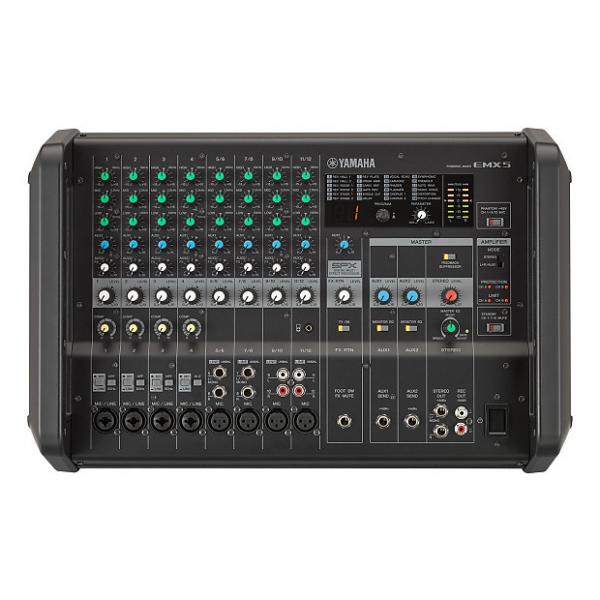 Custom Yamaha  EMX5 12-channel 1260W Powered Mixer 2017 Black #1 image