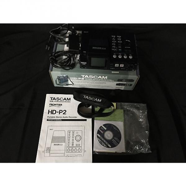 Custom Tascam HD-P2 Portable Stereo Audio Recorder 2005? Grey #1 image