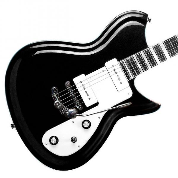 Custom Rivolta Guitars Combinata Deluxe Trem - Toro Black Metallic #1 image