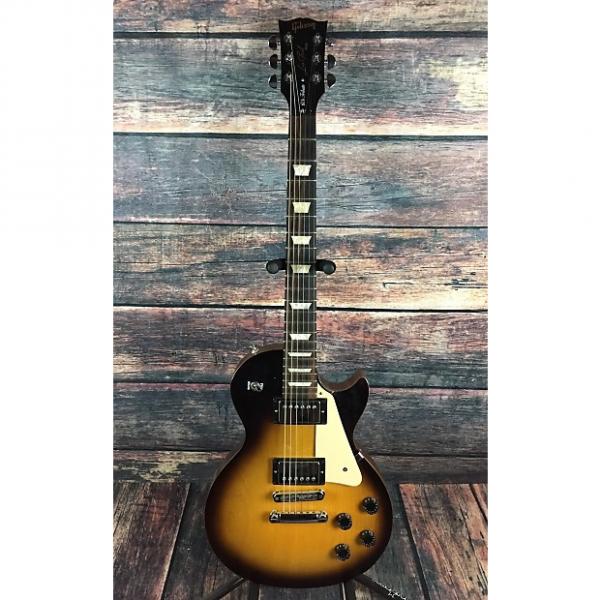 Custom Gibson Les Paul Studio '60s Tribute 2014 Satin Sunburst with Roadrunner hard shell case and strap #1 image