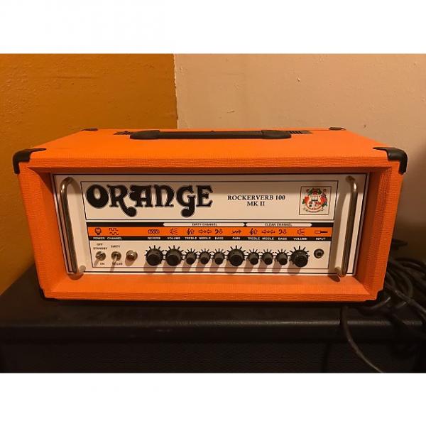 Custom Orange  Rockerverb MKII 100 Watt #1 image