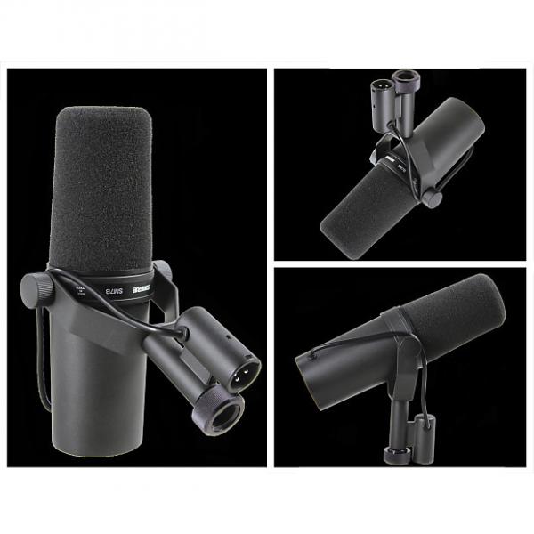Custom Shure SM7B SM-7B Microphone with Both Windscreens (Open Box) #1 image