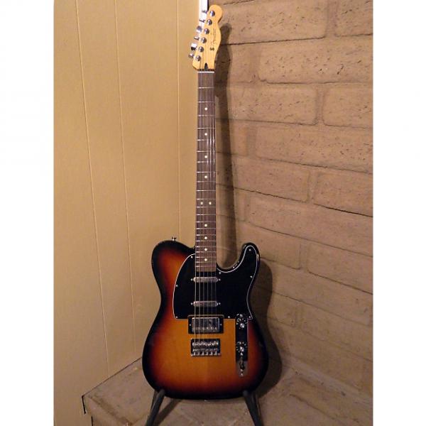 Custom Fender 2014 Blacktop Baritone Telecaster 2014 Sunburst #1 image
