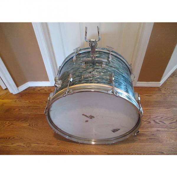 Custom Pearl Vintage 22 Inch Bass Drum, 1960s, Blue Oyster, Japan Made Very Clean! #1 image